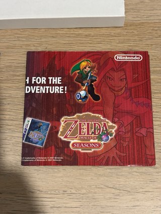 Zelda Oracle of Ages Game Boy Color Completo
