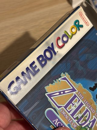 Zelda Oracle of Ages Game Boy Color Completo