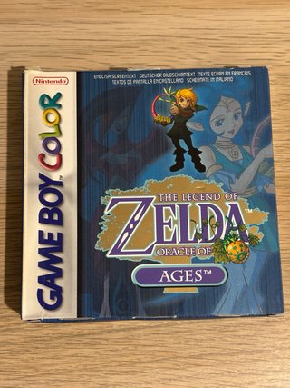 Zelda Oracle of Ages Game Boy Color Completo
