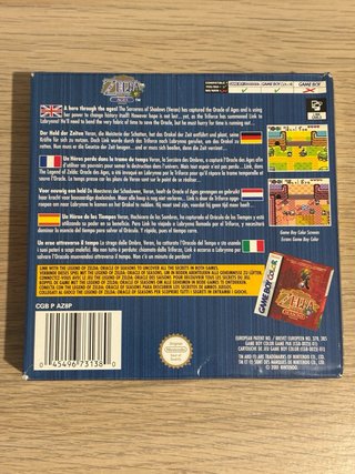 Zelda Oracle of Ages Game Boy Color Completo