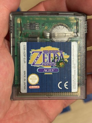 Zelda Oracle of Ages Game Boy Color Completo