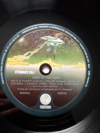 Vinilo Magna Carta Lord of the Ages