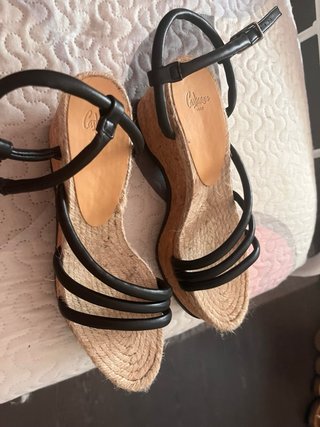 Sandalias Castañer Negras