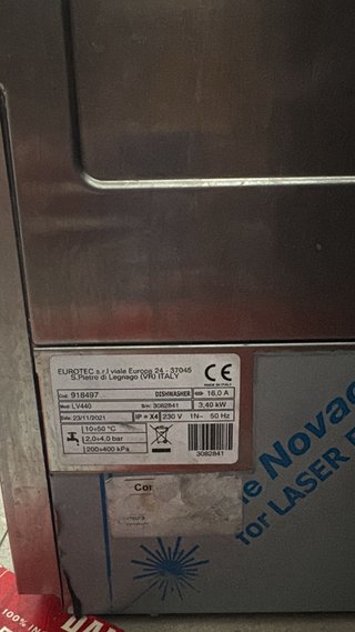 Lavavajillas Profesional Acero Inoxidable