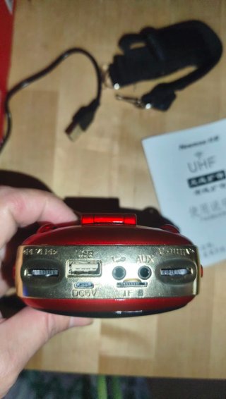 Amplificador de voz Newmine K28 UHF