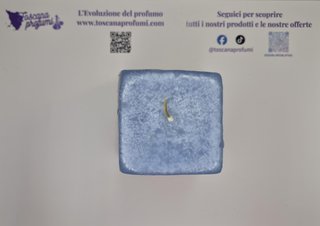 Candela decorativa con conchiglie