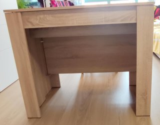 Mesa Comedor Extensible Consola - Roble Canadian
