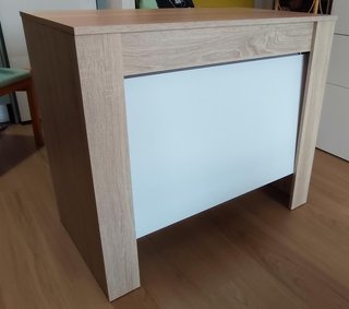 Mesa Comedor Extensible Consola - Roble Canadian