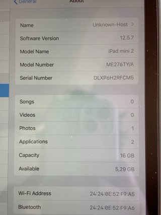 Apple iPad mini 2 Plata