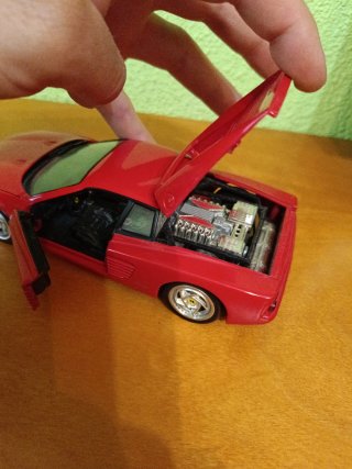 Maqueta Ferrari F512M Rojo