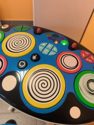 Batería infantil de ItsImagical. En buen estado