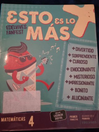 Matemáticas 4, Segundo Ciclo Primaria, Fanfest