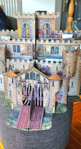 El castillo ¡Un espectacular libro tridimensional!