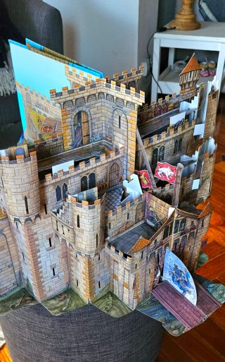 El castillo ¡Un espectacular libro tridimensional!