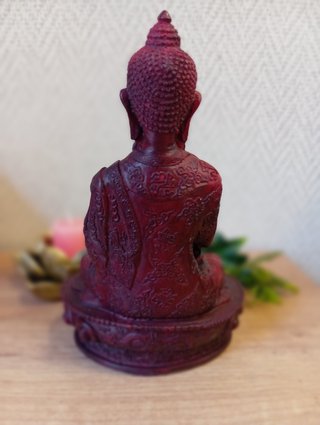 Buda Sakyamuni granate - 20 cm