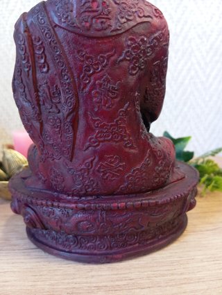 Buda Sakyamuni granate - 20 cm