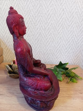 Buda Sakyamuni granate - 20 cm