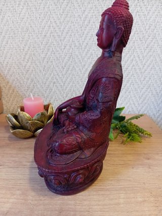Buda Sakyamuni granate - 20 cm