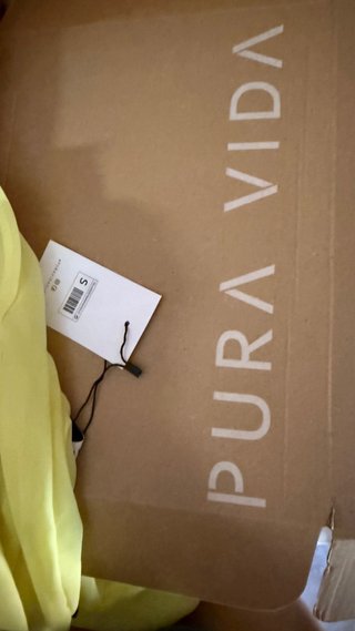 Vestido amarillo Pura Vida