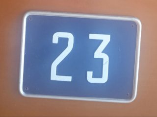 Placa Vintage Nº 23