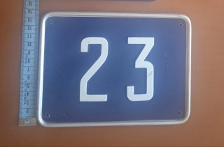 Placa Vintage Nº 23