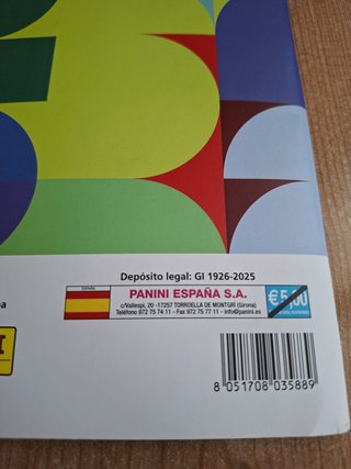 Álbum Mundial 2026 FIFA Panini promocional vacío