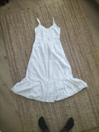 Vestido de verano blanco KOROSHI talla S