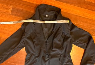 Chaqueta americana Shein negra Talla M