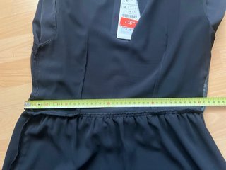 Vestido negro Zara Talla M