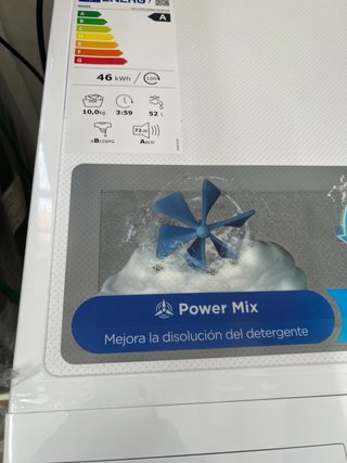 Lavadora Midea 10 kg