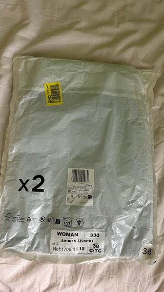 Mango Shorts Vaqueros Bajos Deshilachados Talla M
