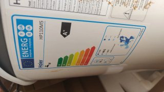 Aerotermo Haier 110L Blanco