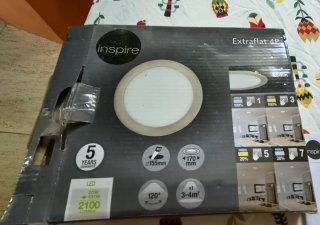 Plafón LED Inspire Extraflat 4P