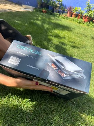 Cecotec Rock'nGrill 1000W Parrilla Eléctrica