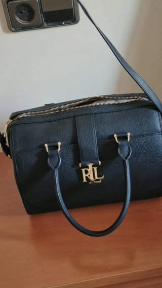 Bolso Ralph Lauren Negro, costó 299 euros