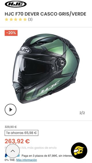 Casco HJC F70 Denver
