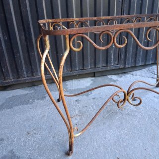 Mesa Hierro Forjado Estilo Francés