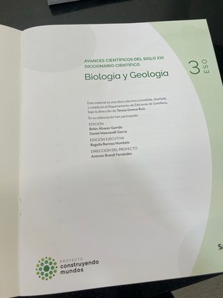 BIOLOGIA Y GEOLOGIA MADRID 3 ESO CONSTRUYENDO M...