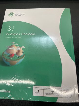 BIOLOGIA Y GEOLOGIA MADRID 3 ESO CONSTRUYENDO M...