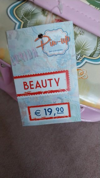 Beauty case necessaire Pin-up Hawaii