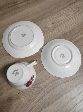 Set de té porcelana inglesa Harleigh