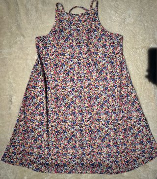 Vestido estampado flores Lefties Talla S