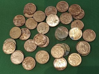 Lote de pesetas