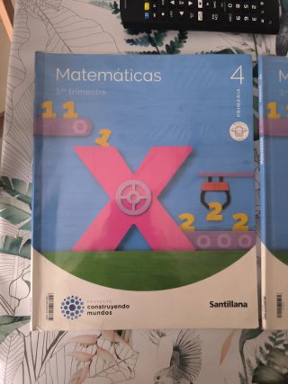 Matemáticas 4 Primaria vendido segundo trimestre