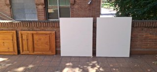 Cabecero cama 90 cm madera todo por 50 euro