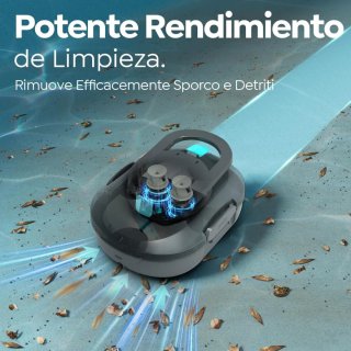 Robot pulitore piscina senza fili