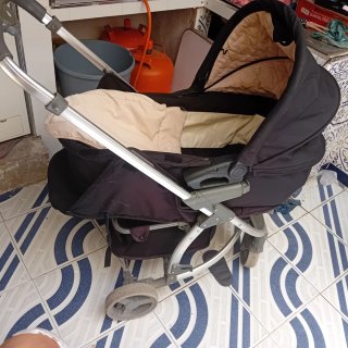 Cochecito de bebé negro
