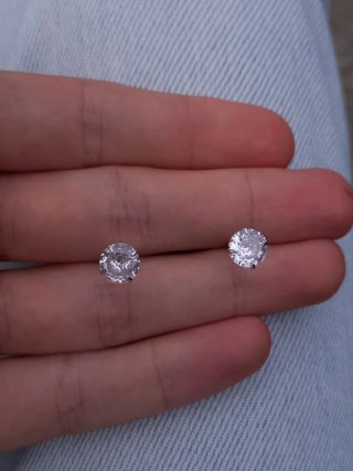 Conjunto Plata: Pendientes + Anillo