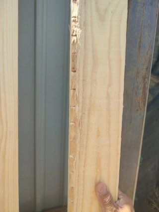 10 unidades de 2.14m x 10cm x 2cm 18€
