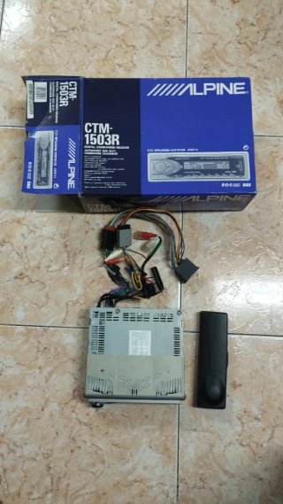 Alpine CTM-1503R Autoradio RDS Hi-Fi